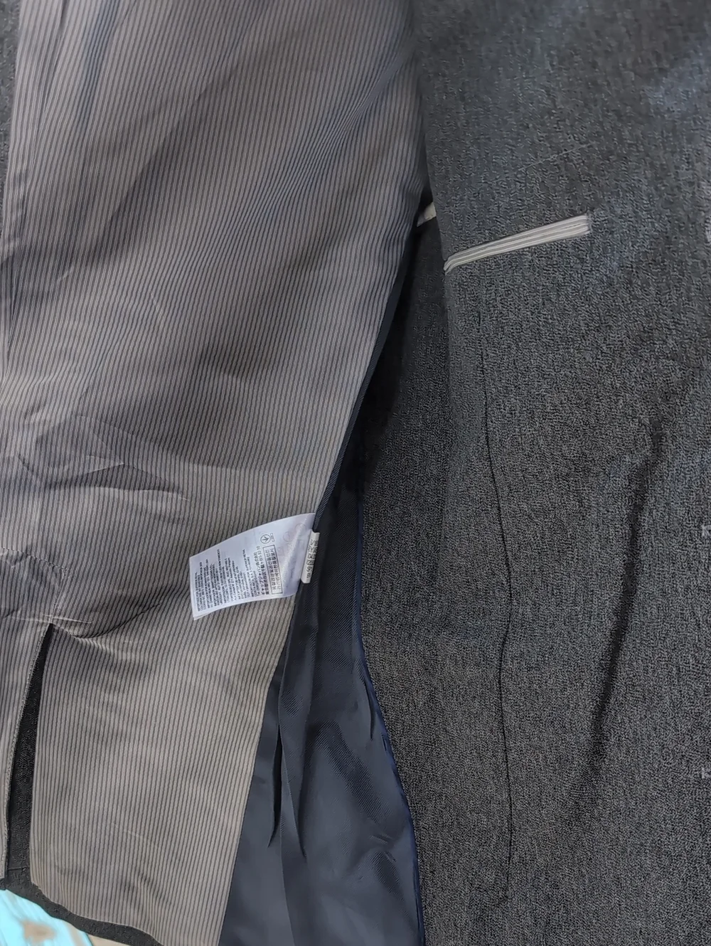Banana Republic Men's Gray Blazer - 36 Short